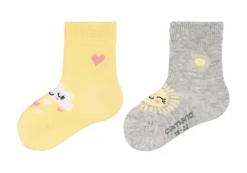 Baby ca-soft organic cotton Socks 2p