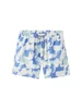 Badeshorts mit Allover Print