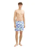 Badeshorts mit Allover Print