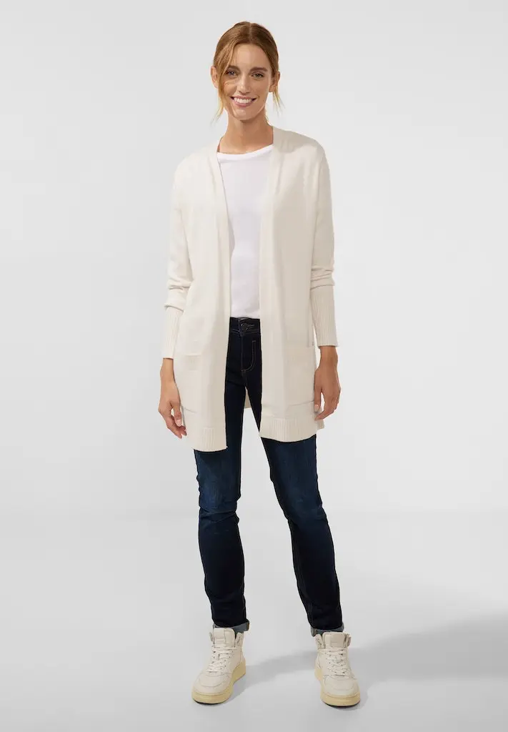 Basic Cardigan mit Taschen