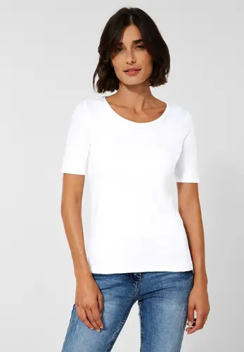 Basic T-Shirt in Unifarbe