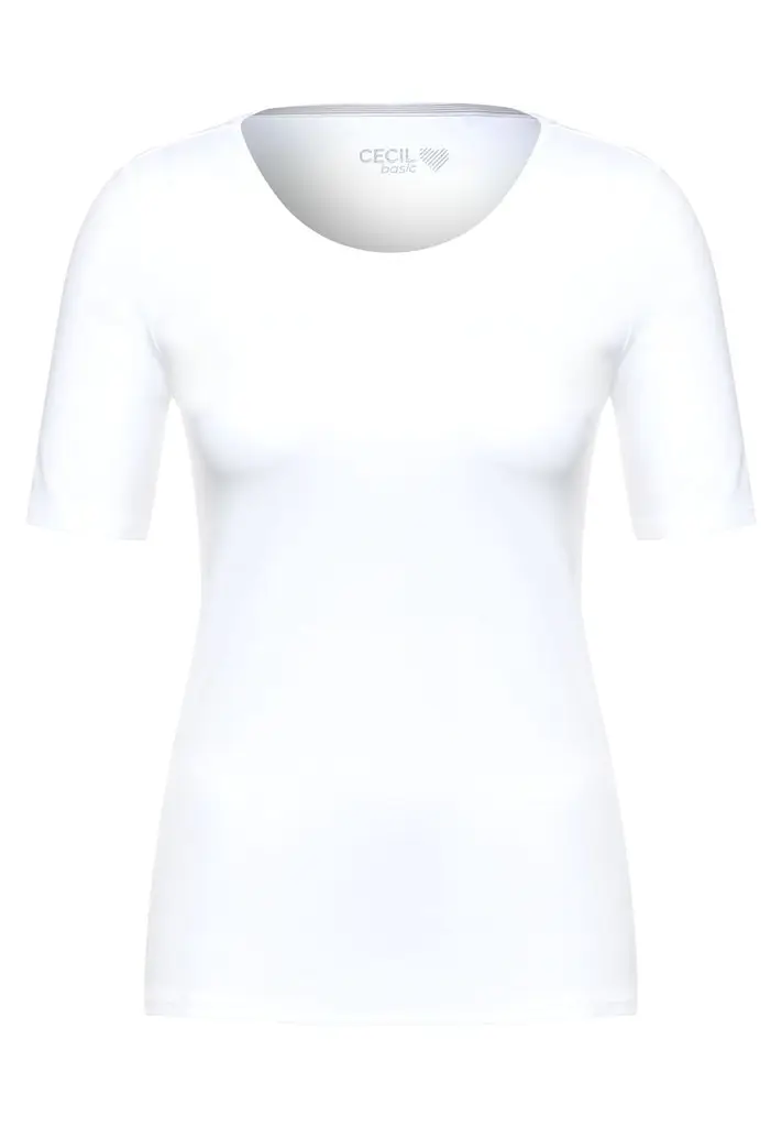 Basic T-Shirt in Unifarbe