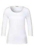 Basic T-Shirt mit 3/4 Arm