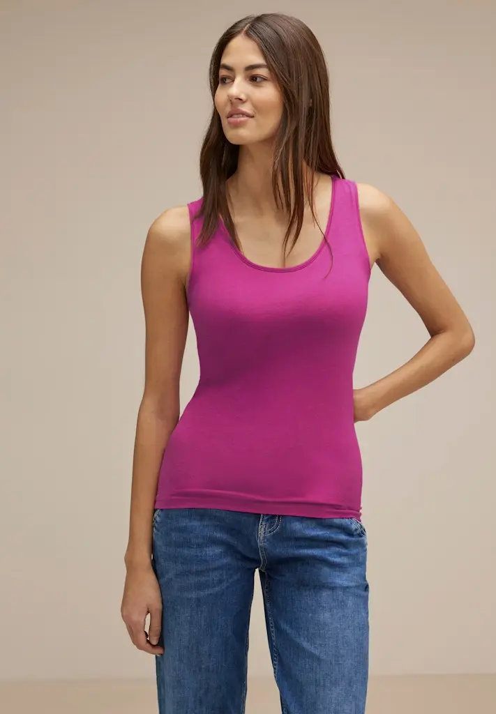 Basic Top in Unifarbe