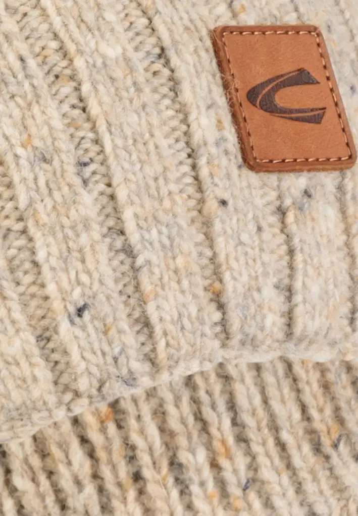 Beanie mit hochwertiger Merino- und Alpakawolle