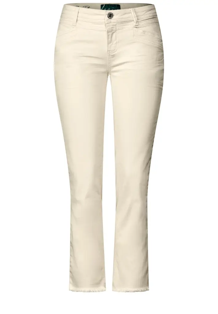 Beige Slim Fit Jeans