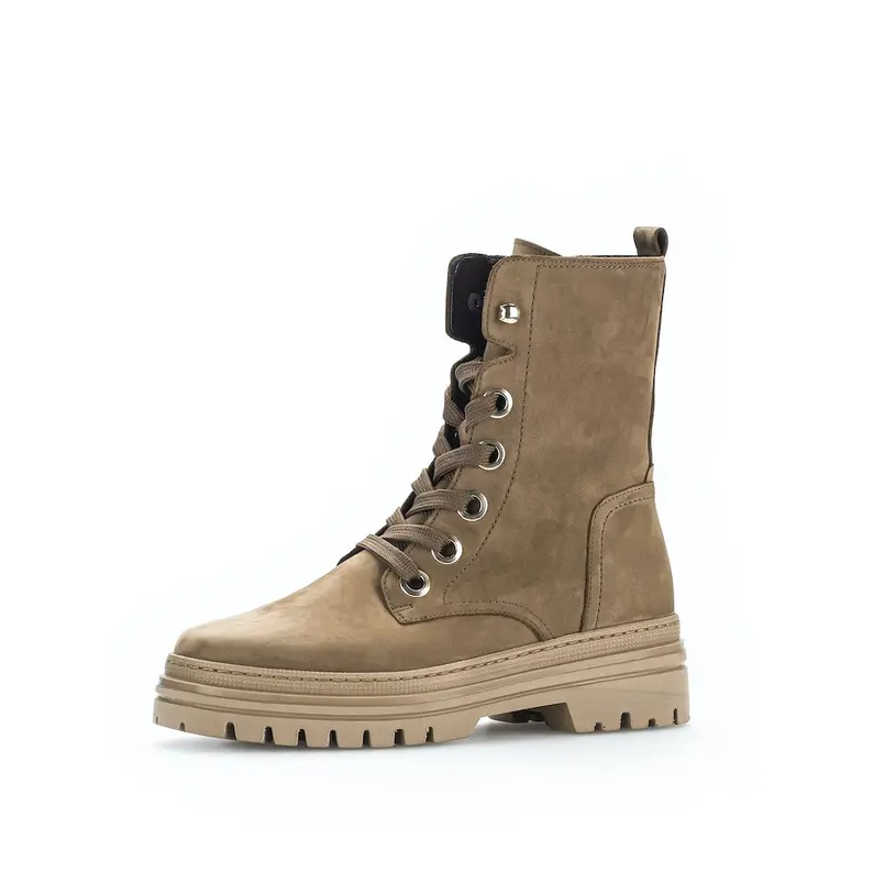 Biker Boots Rauleder braun