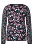 Bluse mit Blumen Printmix