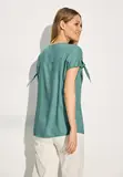 Bluse mit Knotendetail