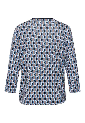 Blusenshirt NEW INSPIRATION mit ansprechendem Panneaux-Print