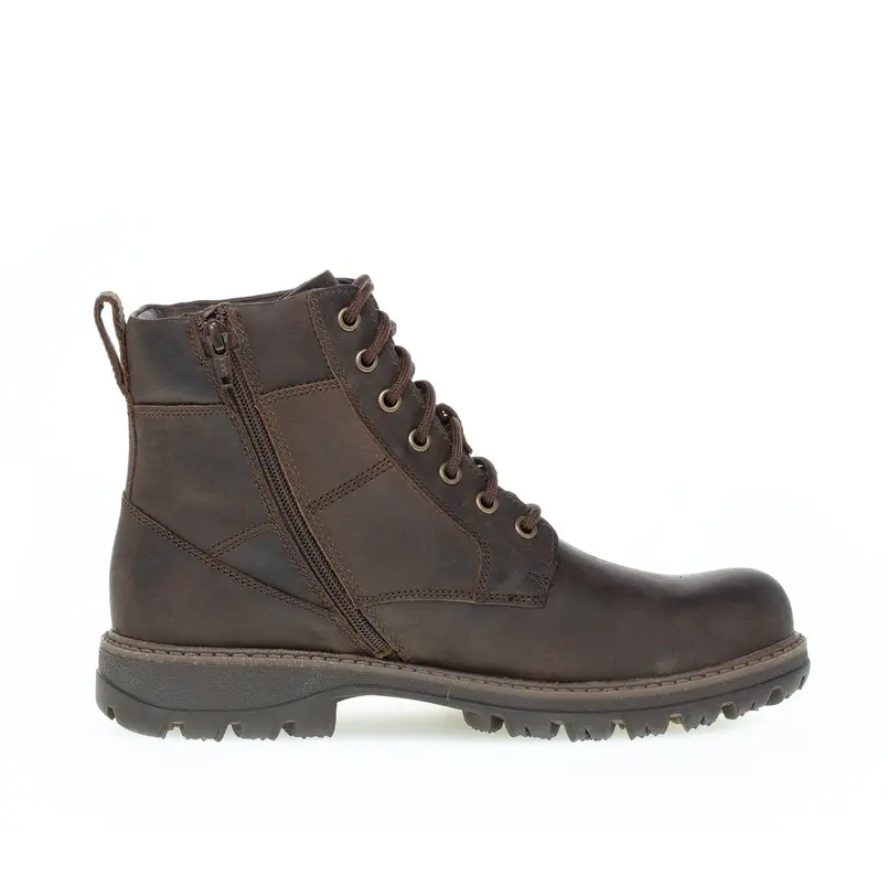 Boots Glattleder braun