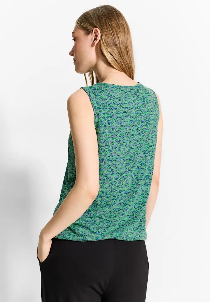 Burn-Out Print Top