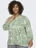 CARBABOOST LIFE 3/4 SLEEVE BLOUSE AOP