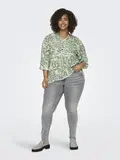 CARBABOOST LIFE 3/4 SLEEVE BLOUSE AOP