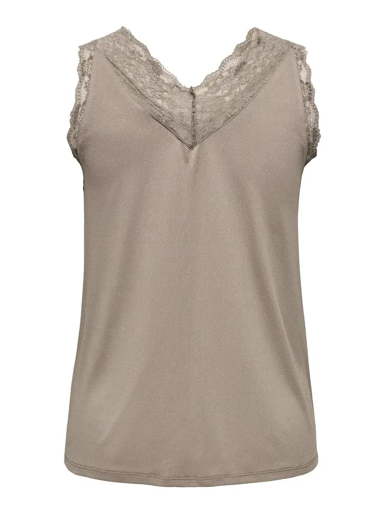 CARBENNEDIKTE S/L LACE TOP JRS