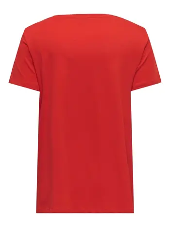 CARBONNIE LIFE S/S V-NECK A-SHAPE TEE