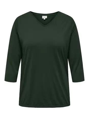 CARCARLINNE V-NECK 3/4 TOP JRS BF