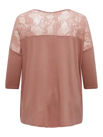 CARCARMA 3/4 LACE TOP ESS