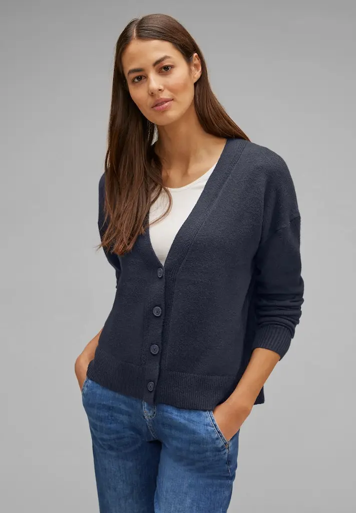 Cardigan mit Knopfleiste