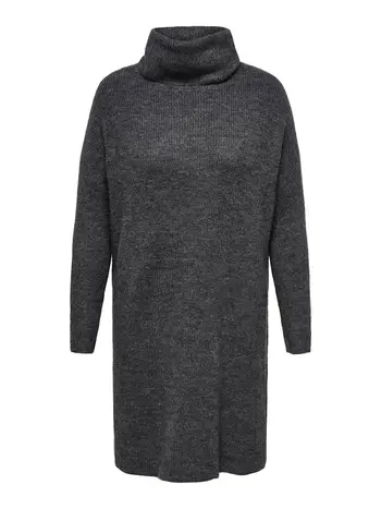 CARJANA L/S COWLNECK DRESS WOOL KNT