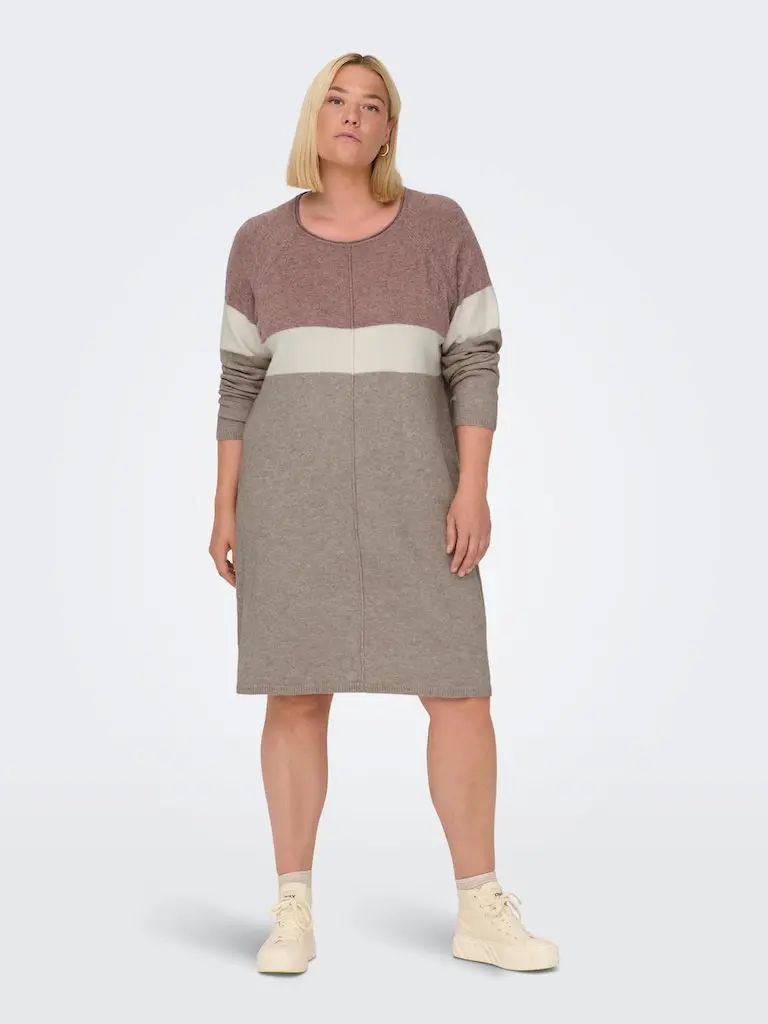 CARLAURA L/S ABK DRESS KNT