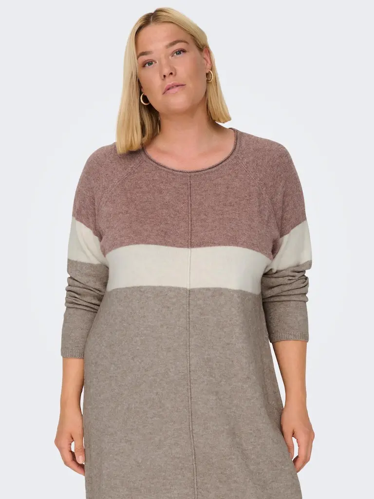 CARLAURA L/S ABK DRESS KNT