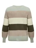 CARNEW DARIA L/S STRIPE PULLOVER KNT