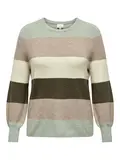 CARNEW DARIA L/S STRIPE PULLOVER KNT