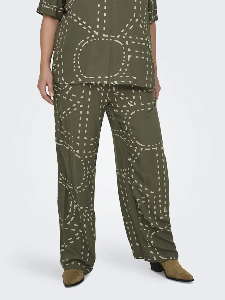 CARPHOEBE LIFE WIDE ANKEL PANTS AOP