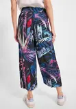 Casual Fit Hose mit Print