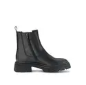 Chelsea Boots Glattleder schwarz