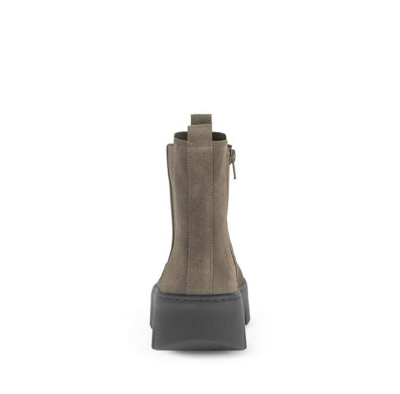 Chelsea Boots Rauleder grau