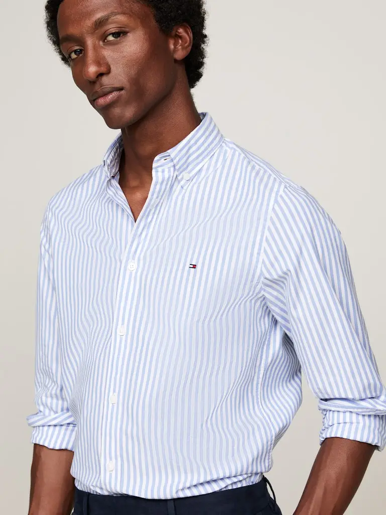 CLASSIC POPLIN STRIPE SF SHIRT