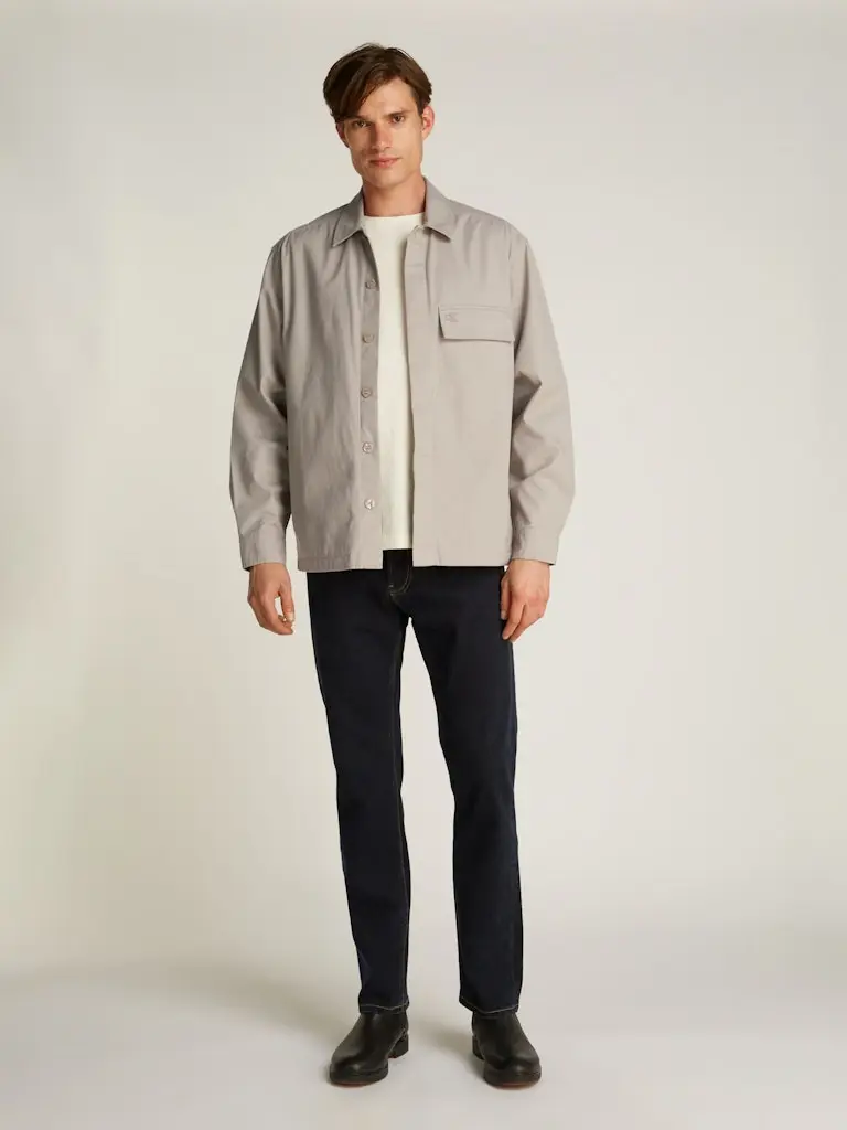 CLEAN COTTON OVERSHIRT