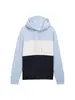 Colorblock Hoodie mit Print