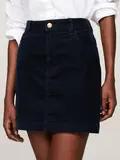 CORDUROY STRETCH SHORT SKIRT