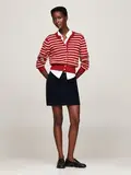 CORDUROY STRETCH SHORT SKIRT