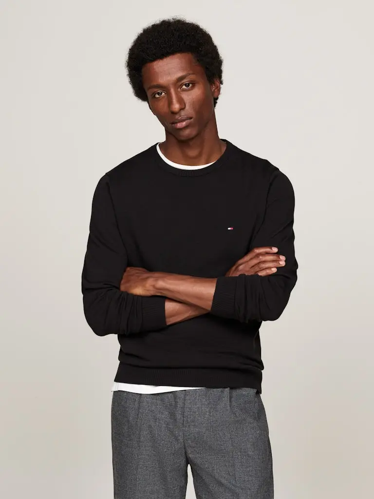 CORE ESSENTIAL COTTON CREW NECK