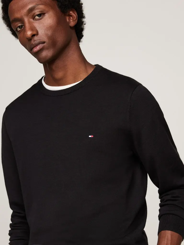 CORE ESSENTIAL COTTON CREW NECK