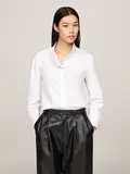 COTTON FRILL RELAXED SHIRT