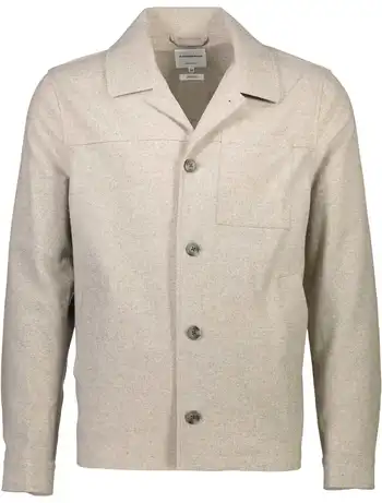 Cropped length overshirtjacket