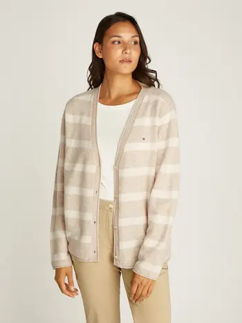 CRV SOFT WOOL V-NK LS CARDIGAN