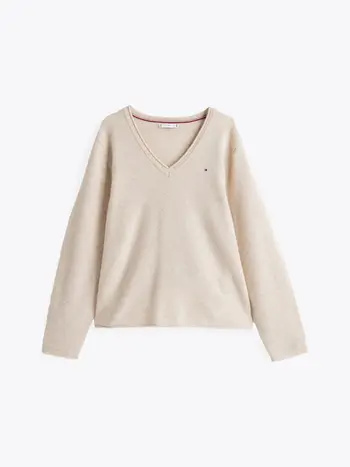 CRV SOFT WOOL V-NK LS SWEATER