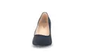 elegante Pumps Lederimitat grau