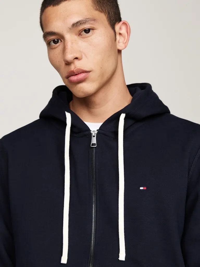 ESSENTIAL FLEECE ZIP THROUGH