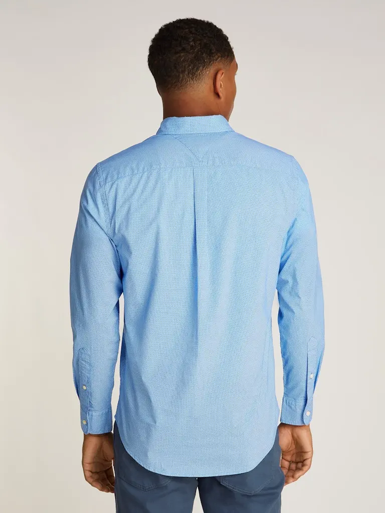 FLEX POPLIN FAKE SOLID RF SHIRT