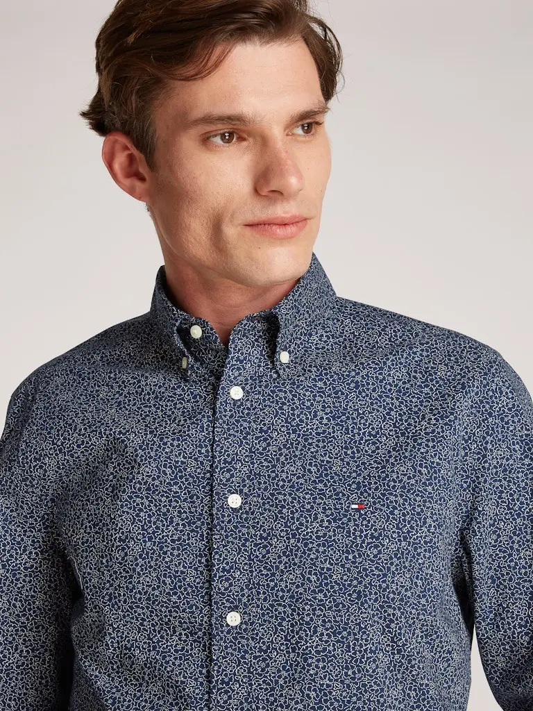 FLEX POPLIN LINR FLORAL RF SHIRT