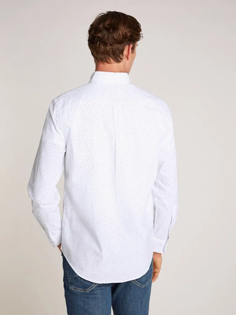 FLEX POPLIN POLKA DOT RF SHIRT