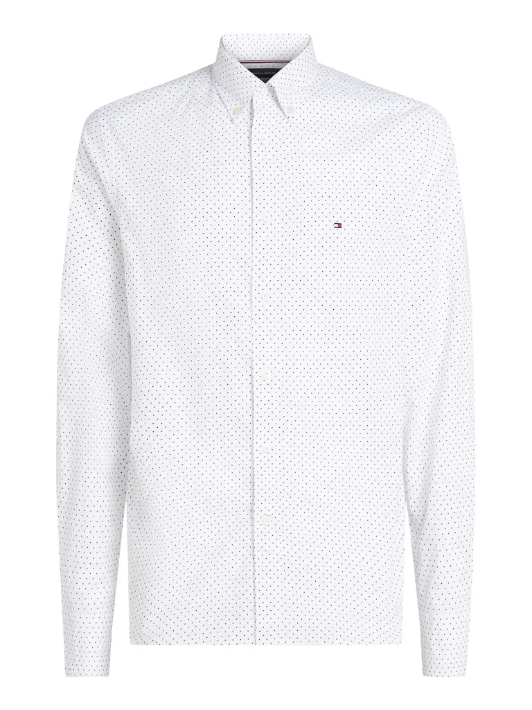 FLEX POPLIN POLKA DOT RF SHIRT