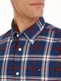 FLEX POPLIN TOMMY TARTAN RF SHRT